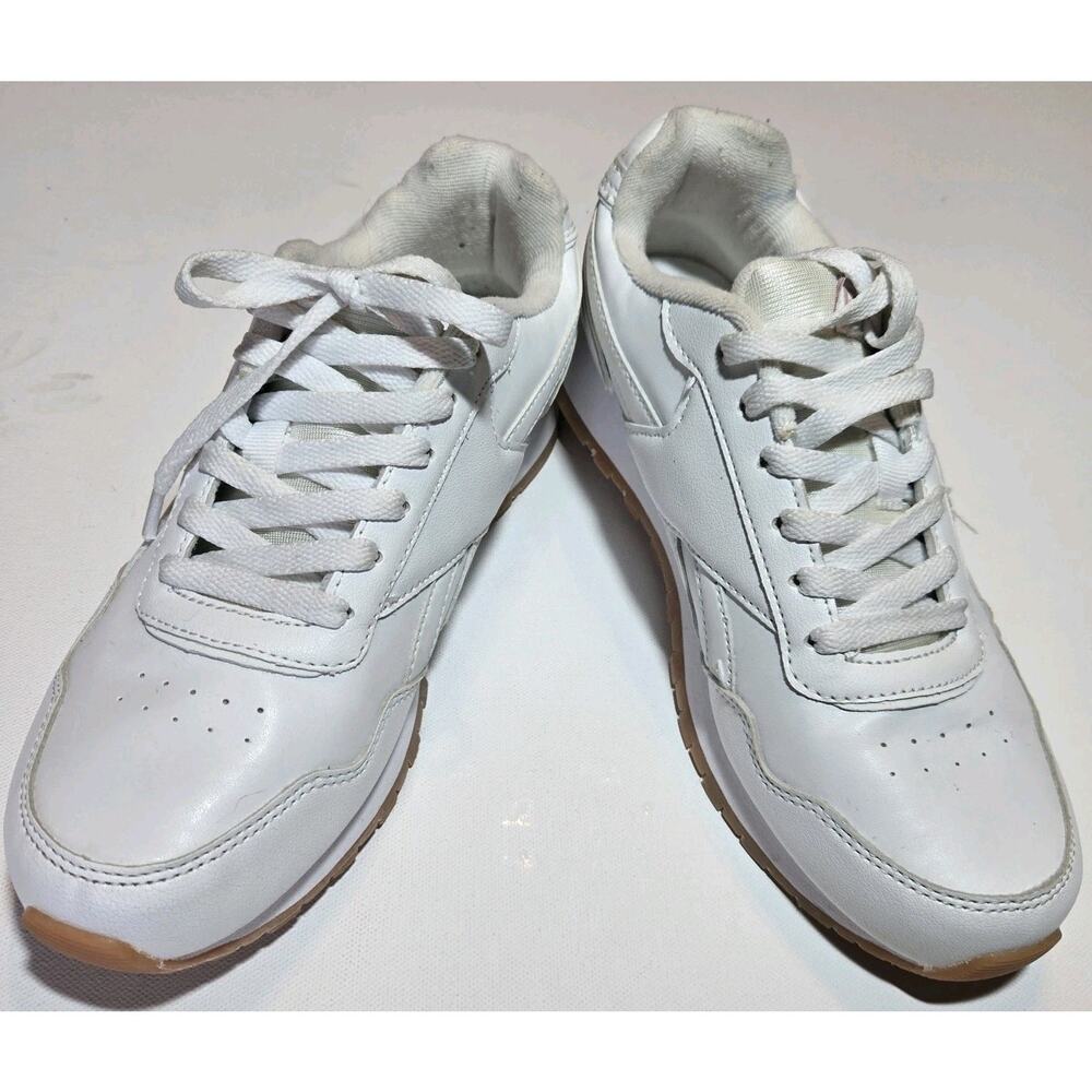 Reebok Royal Glide LX White Pink GALAXY3 Sneakers Womens Size 8 1222R30115W